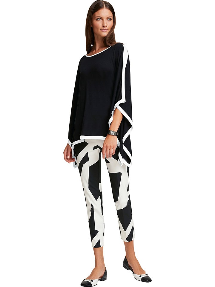 Heine Spodnie w kolorze czarno-białym rozmiar: 38