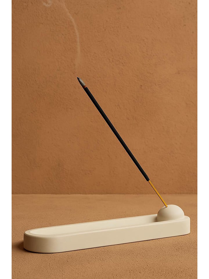 Lucky Bees Uchwyt w kolorze białym do kadzidełek - 20 x 4 cm rozmiar: onesize