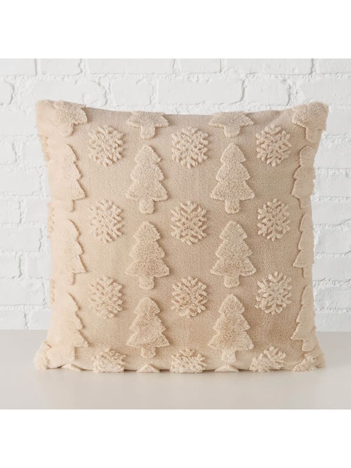 Boltze Poduszka "Naina" w kolorze beżowym - 45 x 45 cm rozmiar: onesize