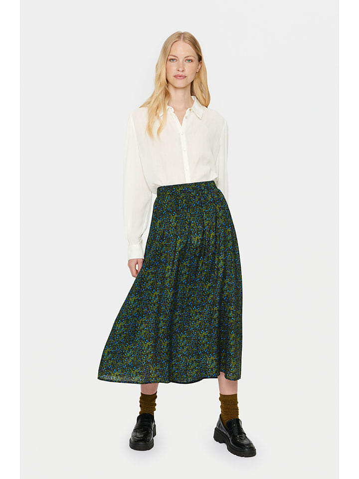 SAINT TROPEZ Bluzka "Alba" w kolorze kremowym rozmiar: XS