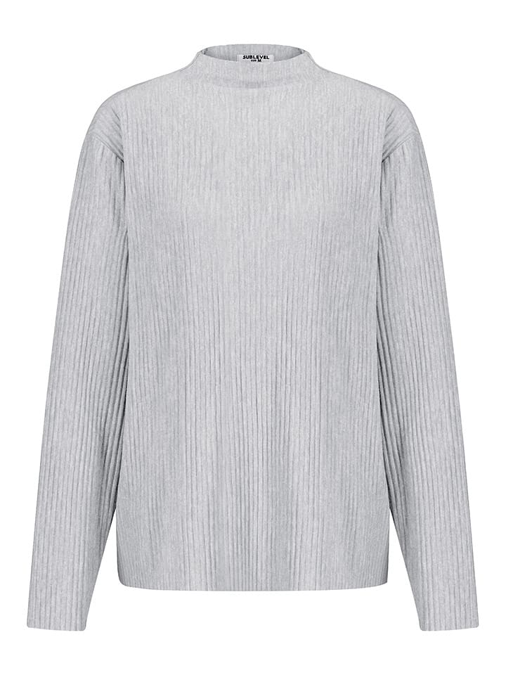Sublevel Koszulka w kolorze jasnoszarym rozmiar: XS