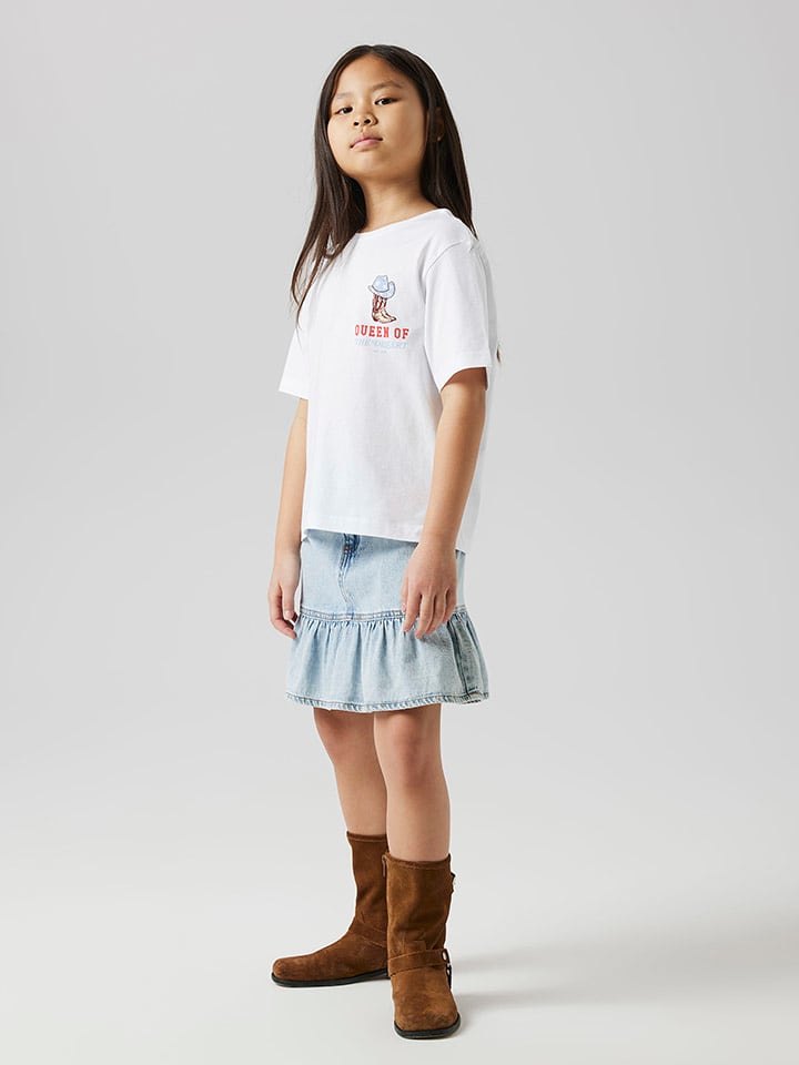 name it Spódnica "Nynne" w kolorze błękitnym rozmiar: 116