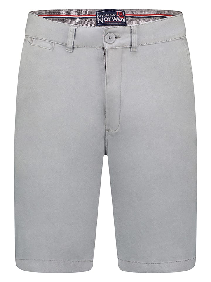 Geographical Norway Bermudy w kolorze szarym rozmiar: XXL