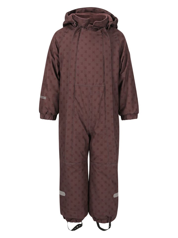 Zigzag Kombinezon zimowy "Freeze" w kolorze brązowym rozmiar: 104