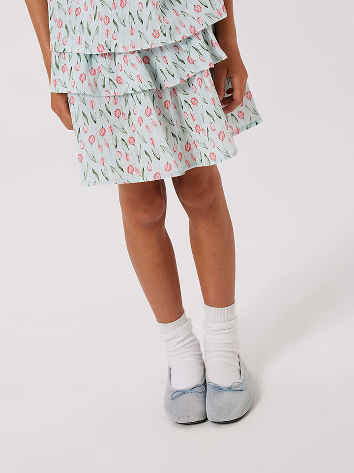 name it Spódnica w kolorze błękitnym rozmiar: 128