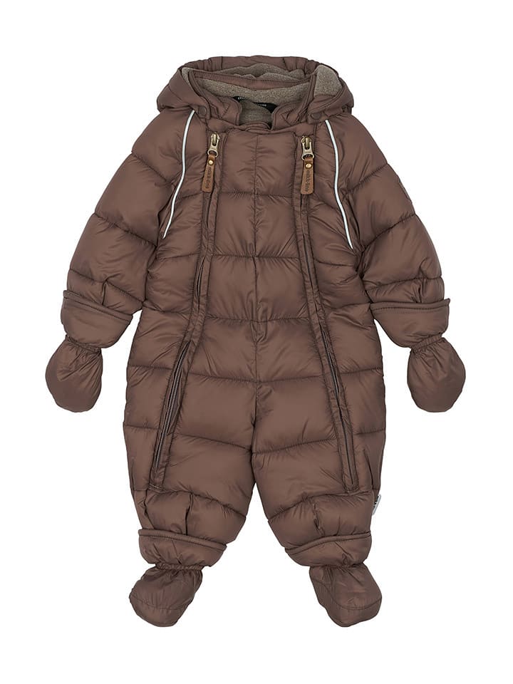 mikk-line Kombinezon zimowy w kolorze brązowym rozmiar: 80