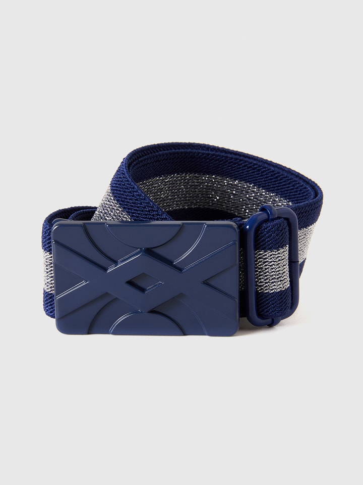 Benetton Pasek w kolorze granatowo-srebrnym rozmiar: onesize