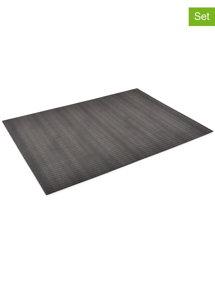 Salt and Pepper Podkładki stołowe (6 szt.) "Tabletop" w kolorze czarnym - 43 x 30 cm rozmiar: onesize