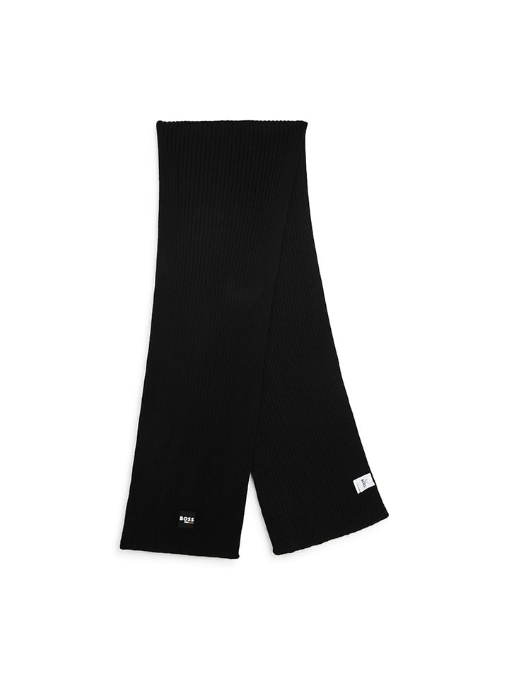 Hugo Boss Kids Szal w kolorze czarnym rozmiar: 116-152