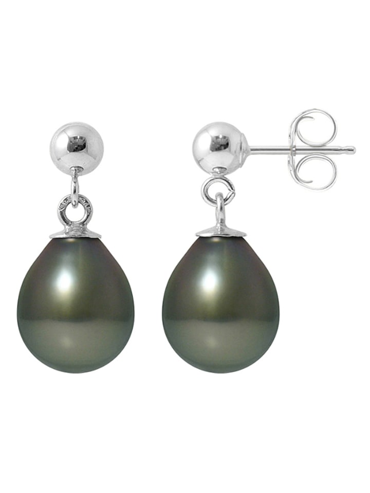 Pearl Addict Srebrne kolczyki-wkrętki z perłami rozmiar: onesize