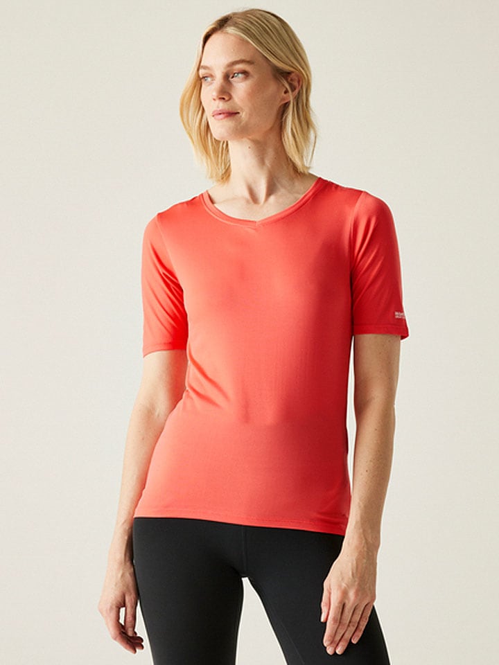 Regatta Koszulka funkcyjna "Fingal II" w kolorze pomarańczowym rozmiar: 36