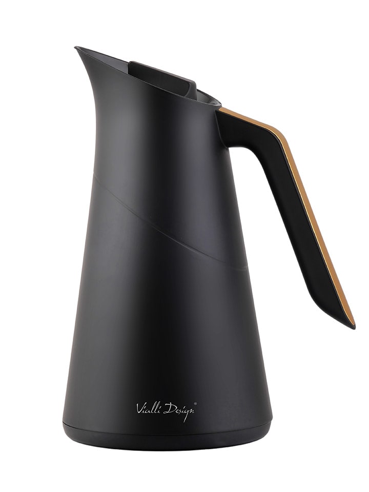 Vialli Design Dzbanek termiczny "Soho" w kolorze czarnym - 1 l rozmiar: onesize