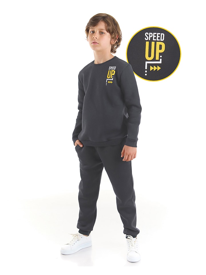 Denokids 2-częściowy zestaw w kolorze antracytowym rozmiar: 122