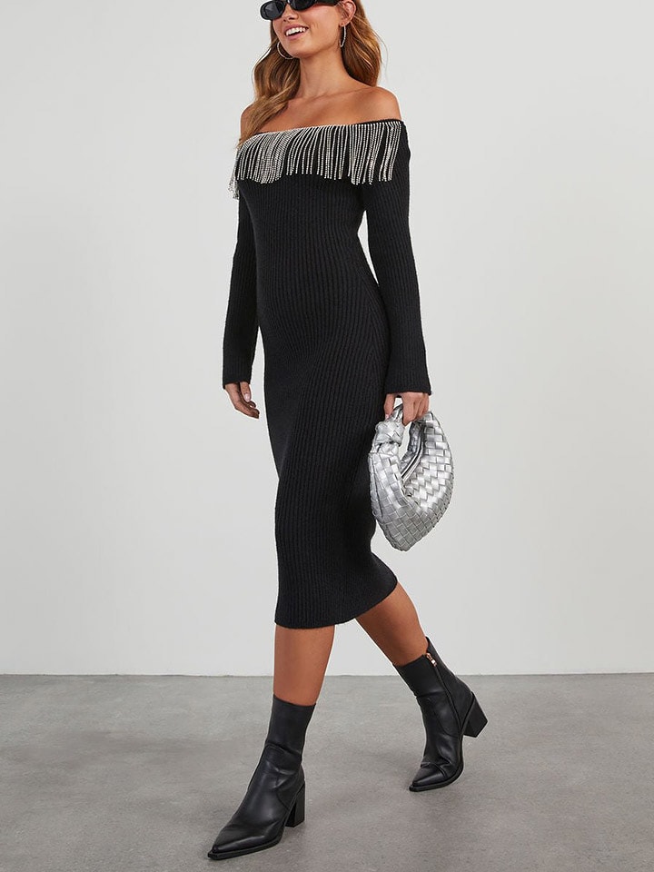 LA Angels Sukienka w kolorze czarnym rozmiar: S