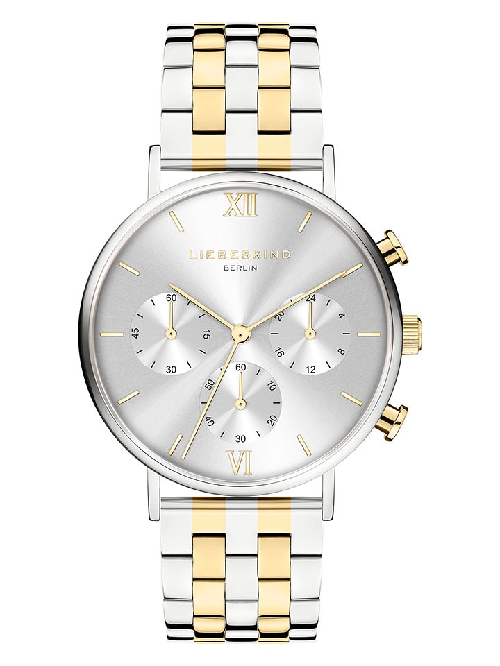 Liebeskind Chronograf w kolorze srebrno-złotym rozmiar: onesize