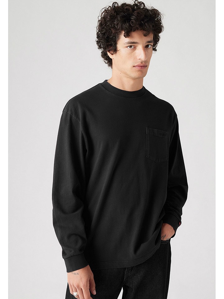 Levi's Koszulka w kolorze czarnym rozmiar: M