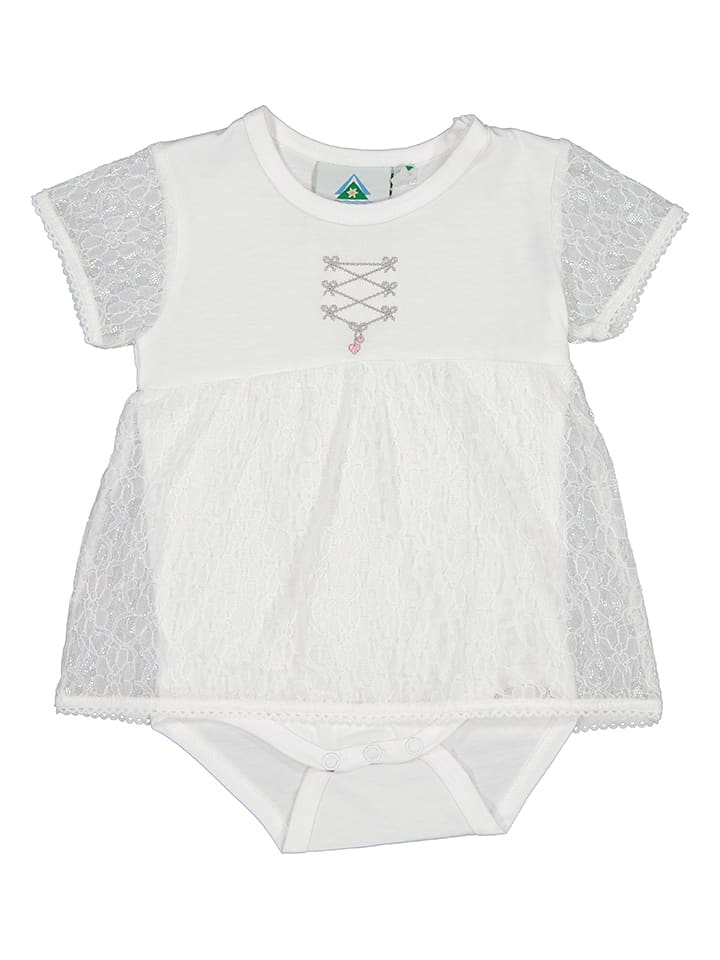 Isartrachten Body w kolorze białym rozmiar: 68