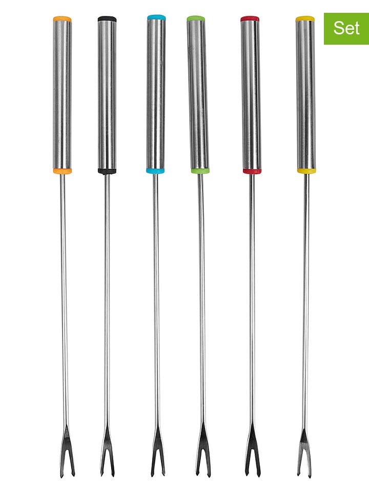 Sitram Widelce (6 szt.) do fondue - dł. 24 cm rozmiar: onesize