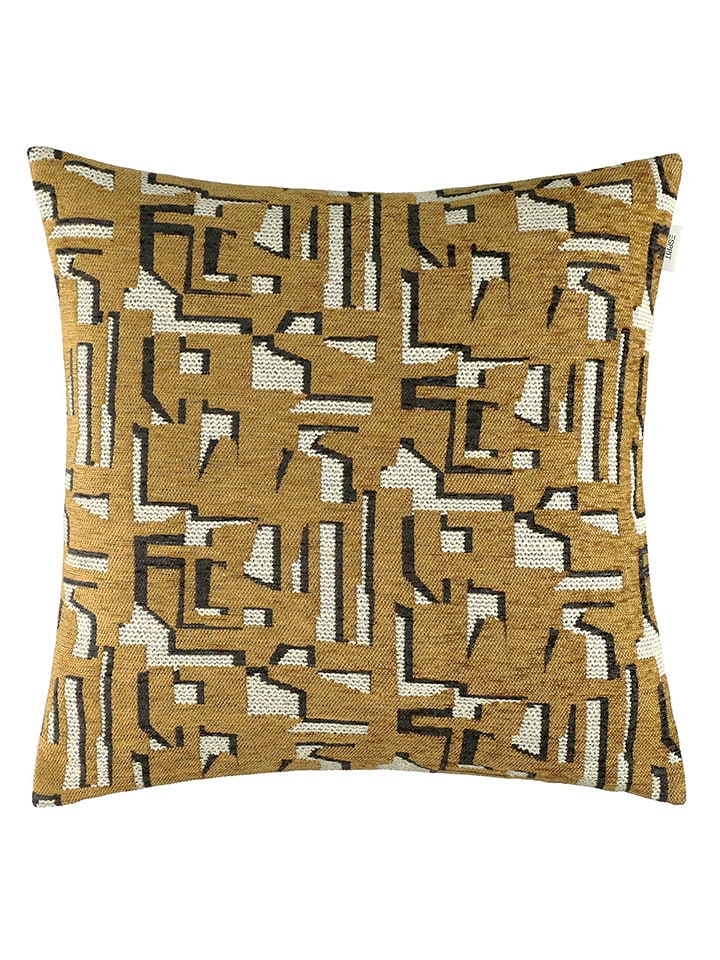 ESPRIT Poszewka "Nic" w kolorze musztardowym na poduszkę rozmiar: 45x45 cm