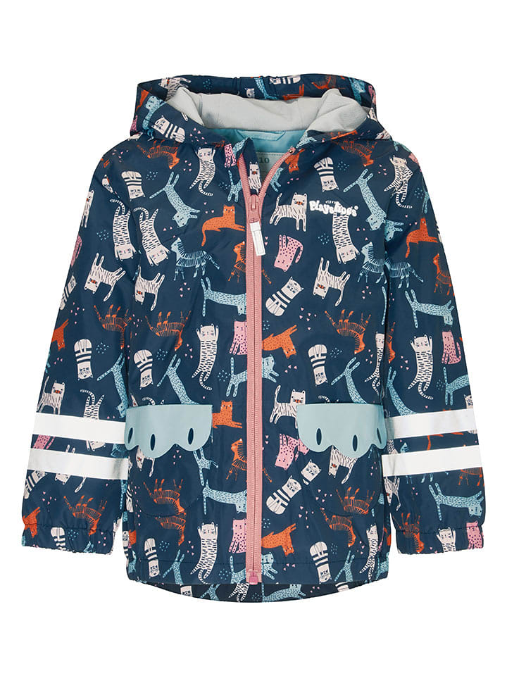 Playshoes Kurtka przeciwdeszczowa w kolorze granatowym rozmiar: 104