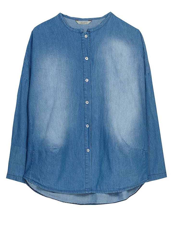 Herrlicher Bluzka dżinsowa w kolorze niebieskim rozmiar: XS