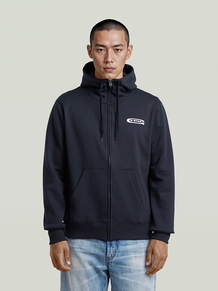 G-Star Bluza w kolorze granatowym rozmiar: M