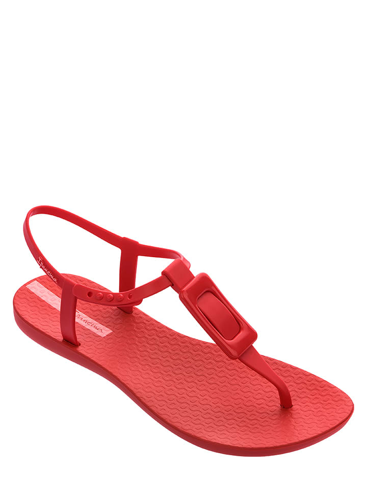 Ipanema Japonki "Class Charm" w kolorze czerwonym rozmiar: 40