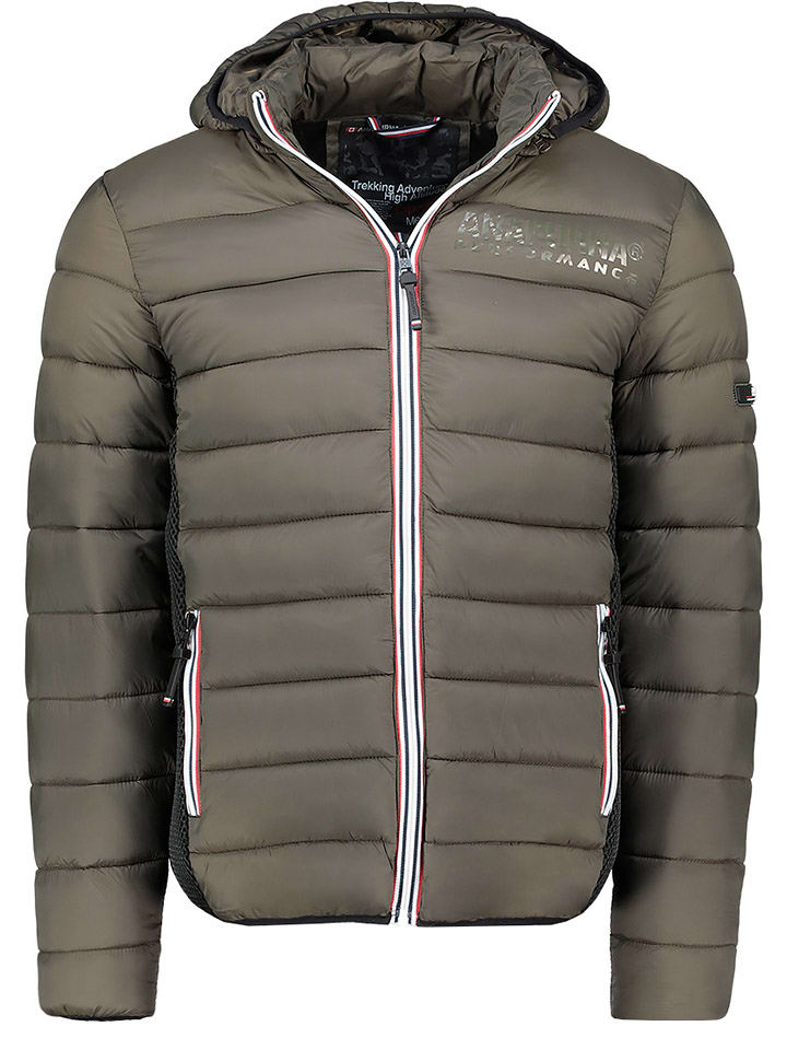 ANAPURNA Kurtka pikowana "Bikashana" w kolorze khaki rozmiar: S