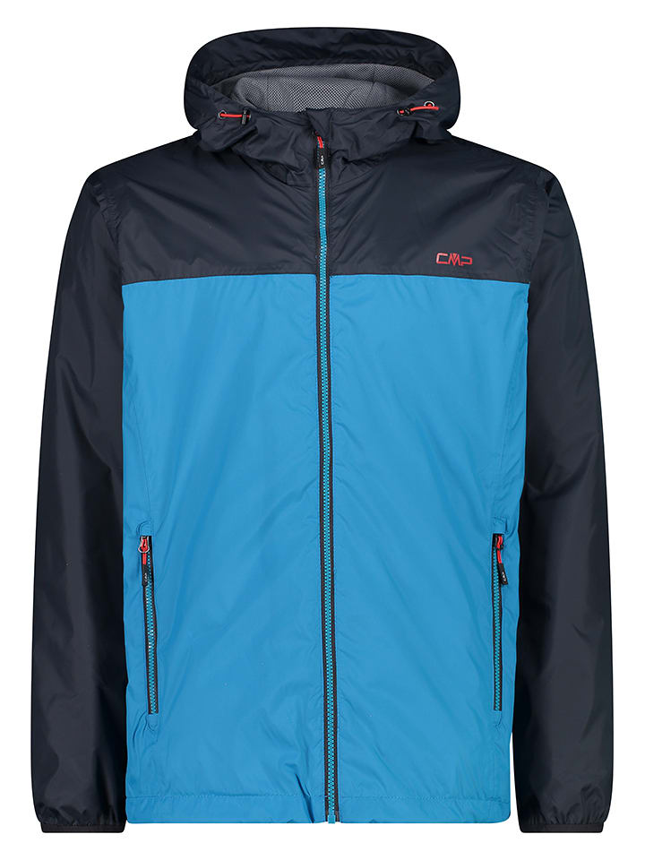CMP Kurtka przeciwdeszczowa w kolorze niebiesko-granatowym rozmiar: 50