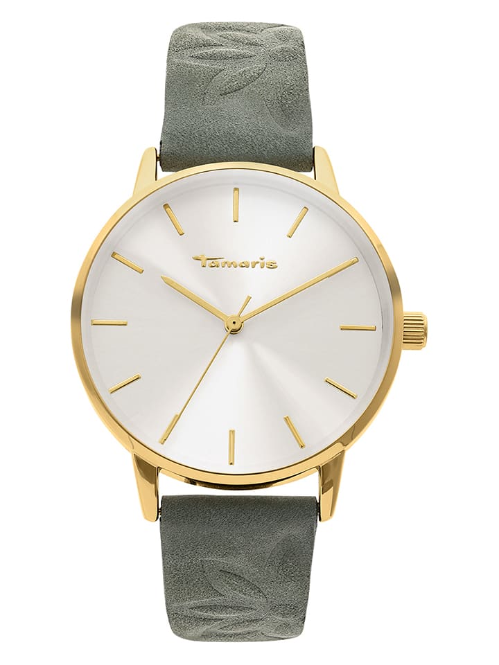 Tamaris Zegarek kwarcowy w kolorze złoto-szaro-białym rozmiar: onesize