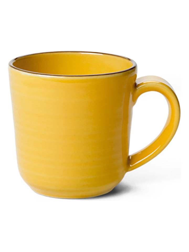 Kähler Kubek "Colore" w kolorze żółtym - 330 ml rozmiar: onesize