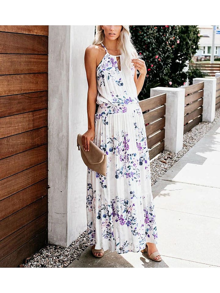 LA Angels Sukienka w kolorze niebiesko-fioletowo-białym rozmiar: L