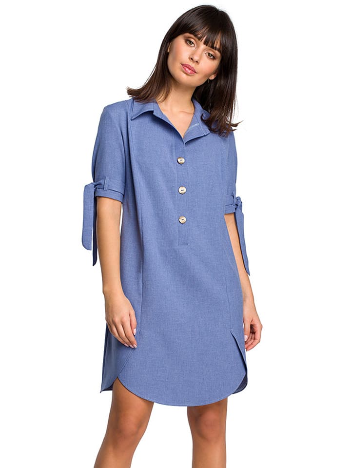 Be Wear Sukienka w kolorze niebieskim rozmiar: S