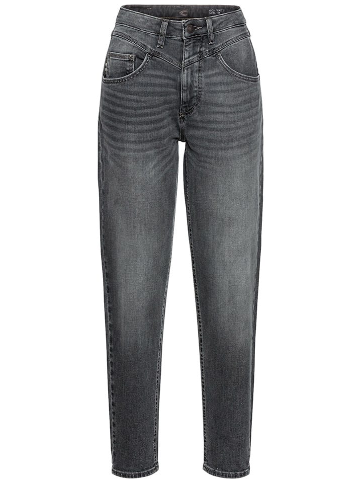 Camel Active Dżinsy - Mom fit - w kolorze antracytowym rozmiar: W27/L32