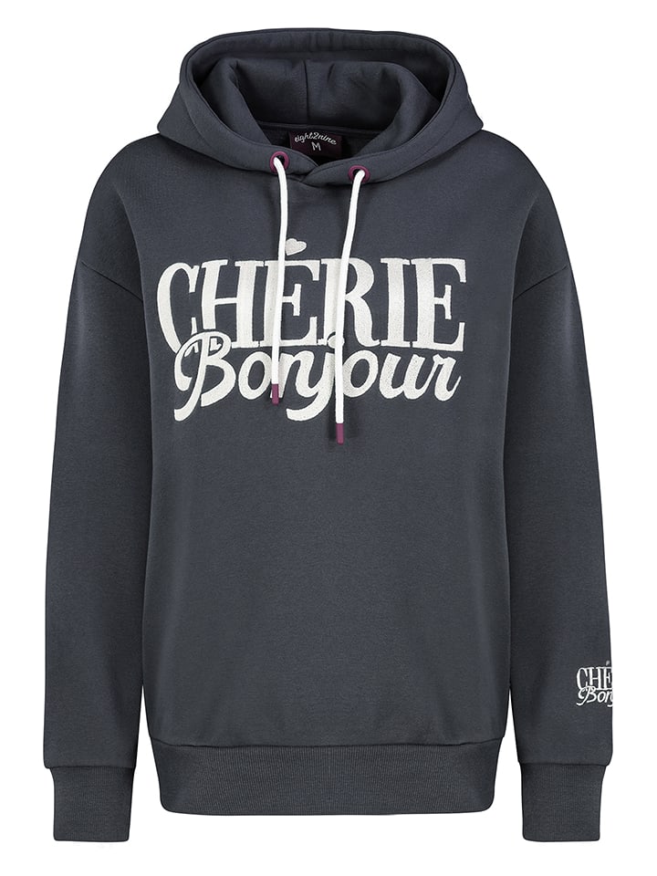 Eight2Nine Bluza w kolorze antracytowym rozmiar: L