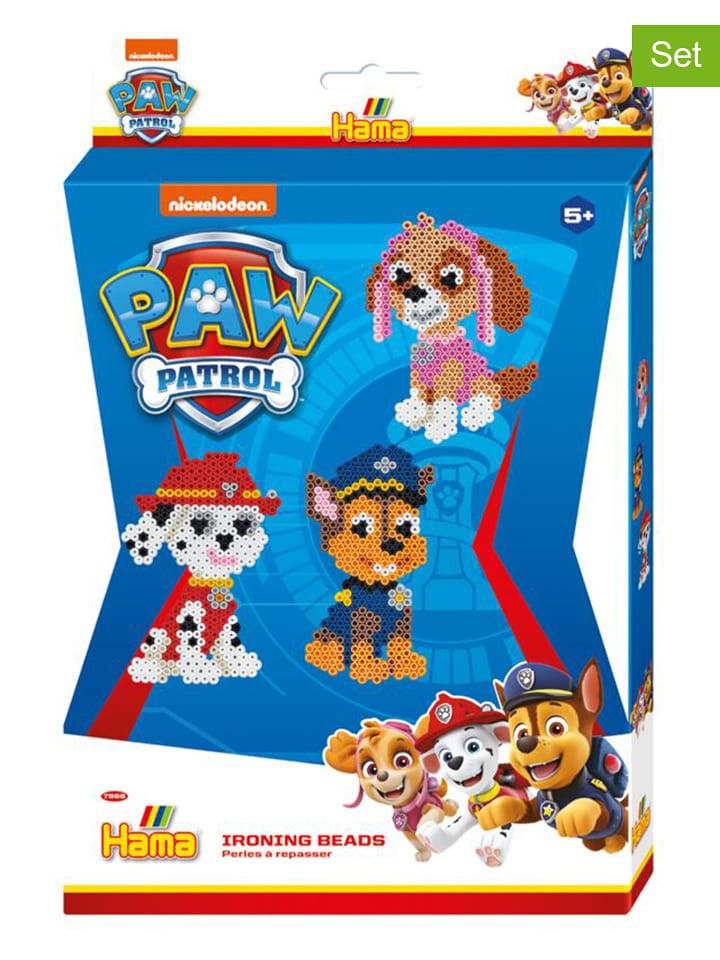 Hama 2.000-częściowy zestaw koralików "Paw Patrol" do prasowanek - 5+ rozmiar: onesize