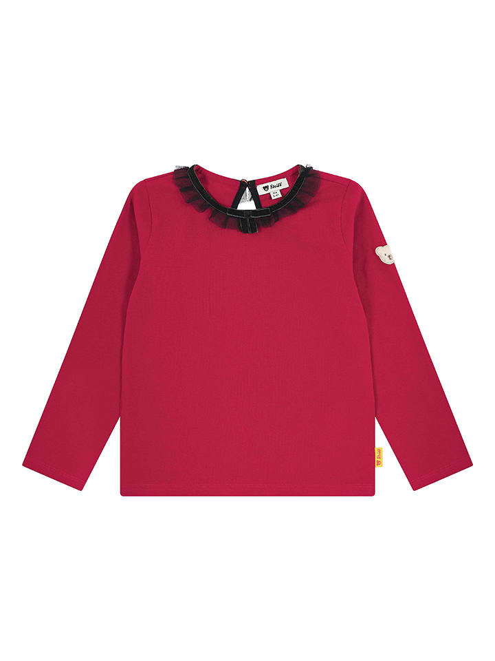 Steiff Koszulka w kolorze czerwonym rozmiar: 122