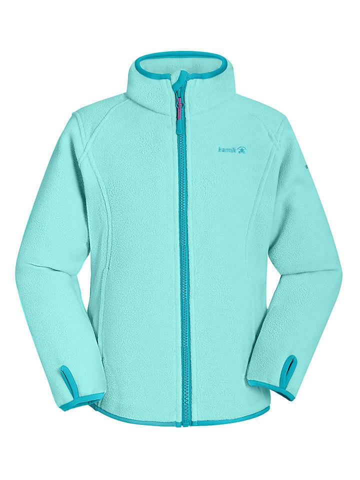 Kamik Kurtka polarowa "Linnea" w kolorze miętowym rozmiar: 110