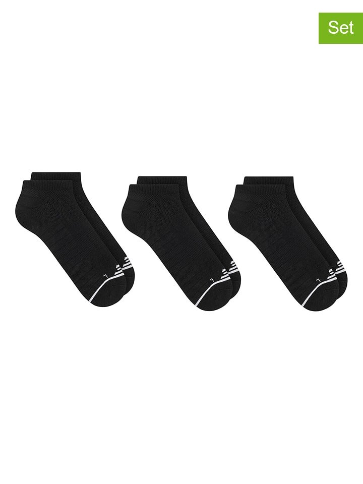 Skechers Skarpety (3 pary) w kolorze czarnym rozmiar: 40,5-46