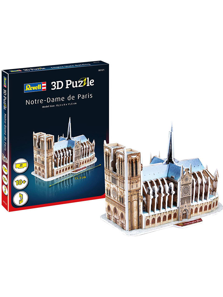 Revell 39-częściowe puzzle 3D "Notre-Dame de Paris" - 10+ rozmiar: onesize