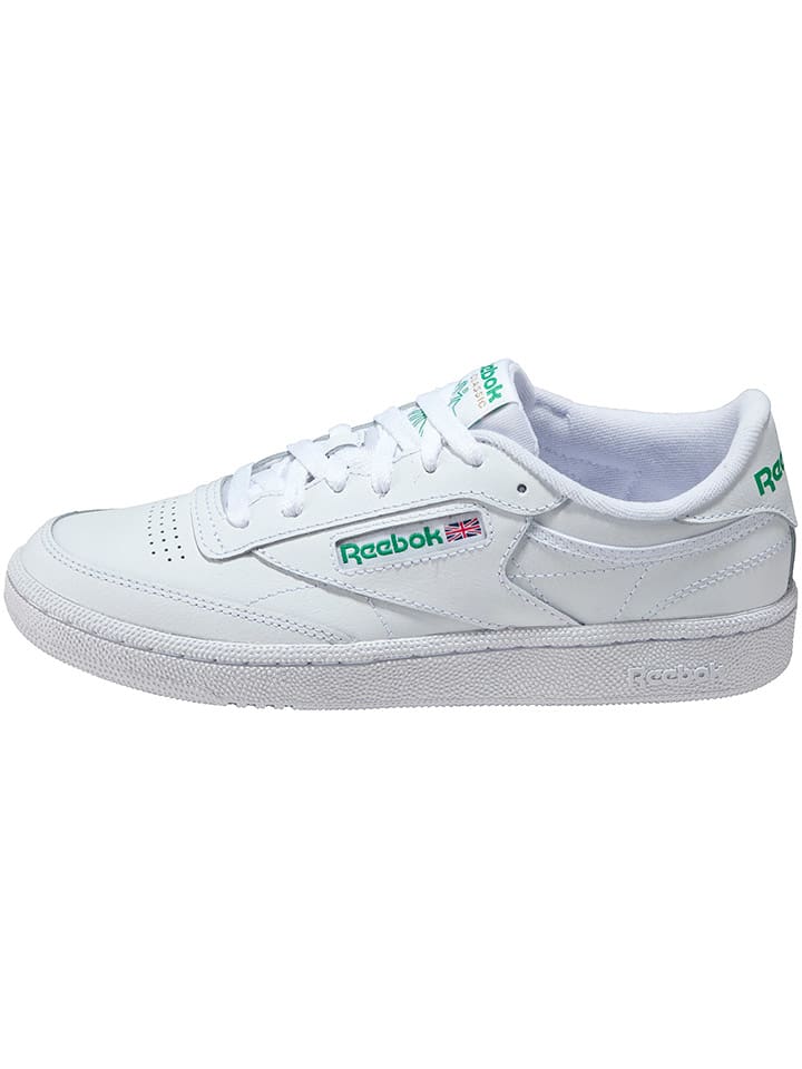 Reebok Skórzane sneakersy "Club C 85" w kolorze białym rozmiar: 39