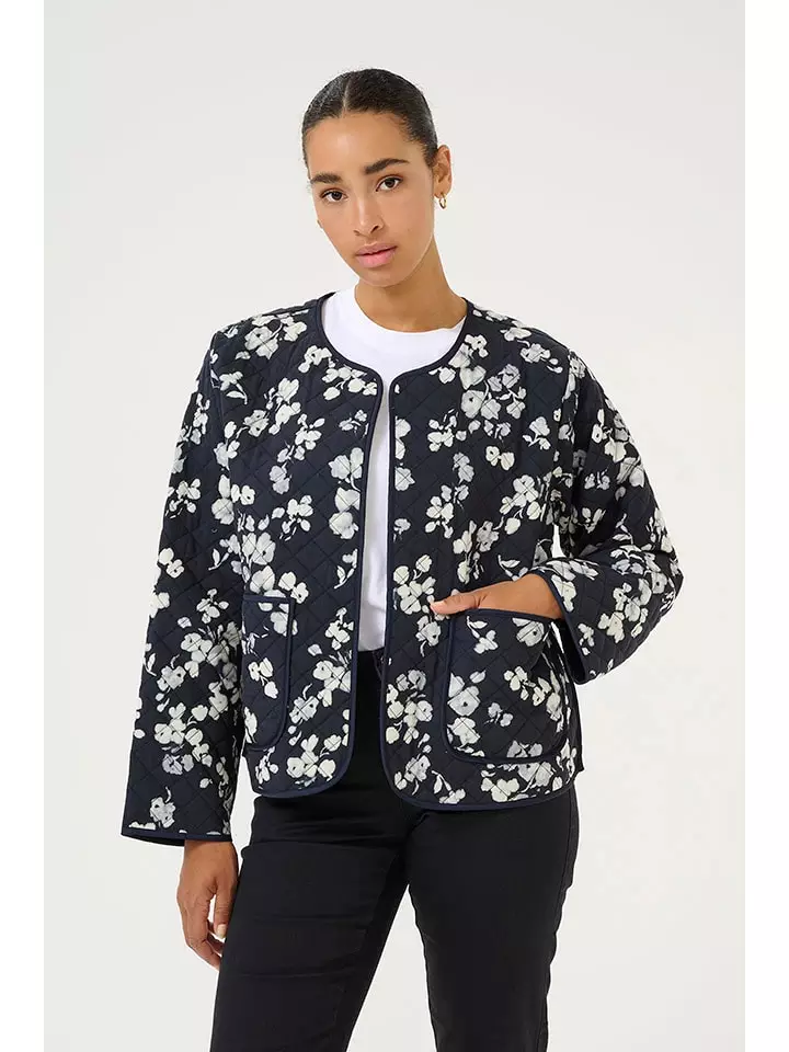 Kaffe Kurtka przejściowa "Valia" w kolorze granatowym rozmiar: 38