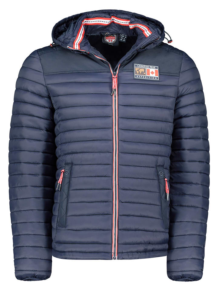 Canadian Peak Kurtka pikowana "Adalmeak" w kolorze granatowym rozmiar: 152