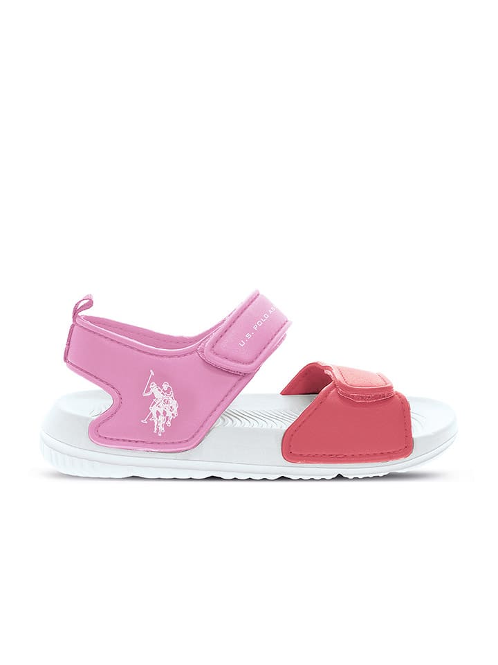 U.S. Polo Assn. Sandały w kolorze różowym rozmiar: 28