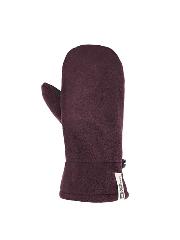 Jack Wolfskin Rękawiczki "Fleece" w kolorze fioletowym rozmiar: 116