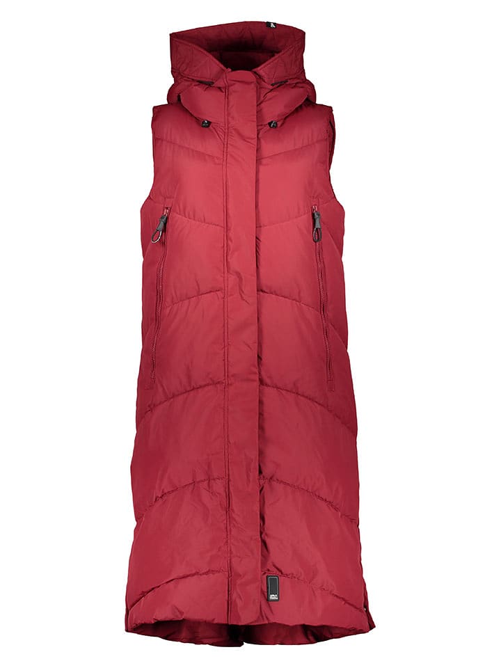 alife and kickin Kamizelka "June" w kolorze czerwonym rozmiar: XL