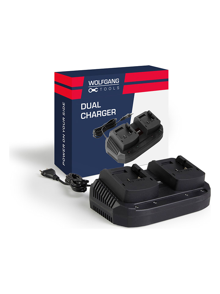 Lifa Living Podwójna stacja ładująca w kolorze czarym rozmiar: onesize