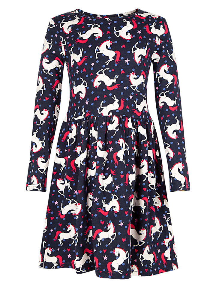 happy girls by Eisend Sukienka w kolorze granatowym rozmiar: 152