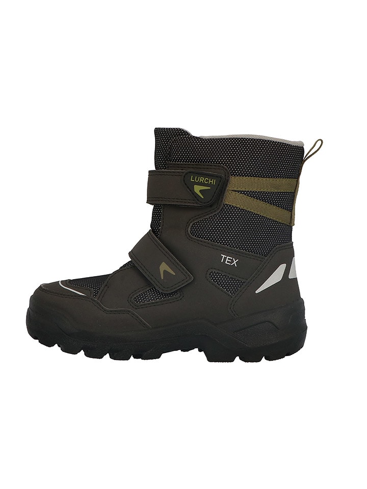 Lurchi Botki zimowe "Kagan" w kolorze brązowym rozmiar: 35