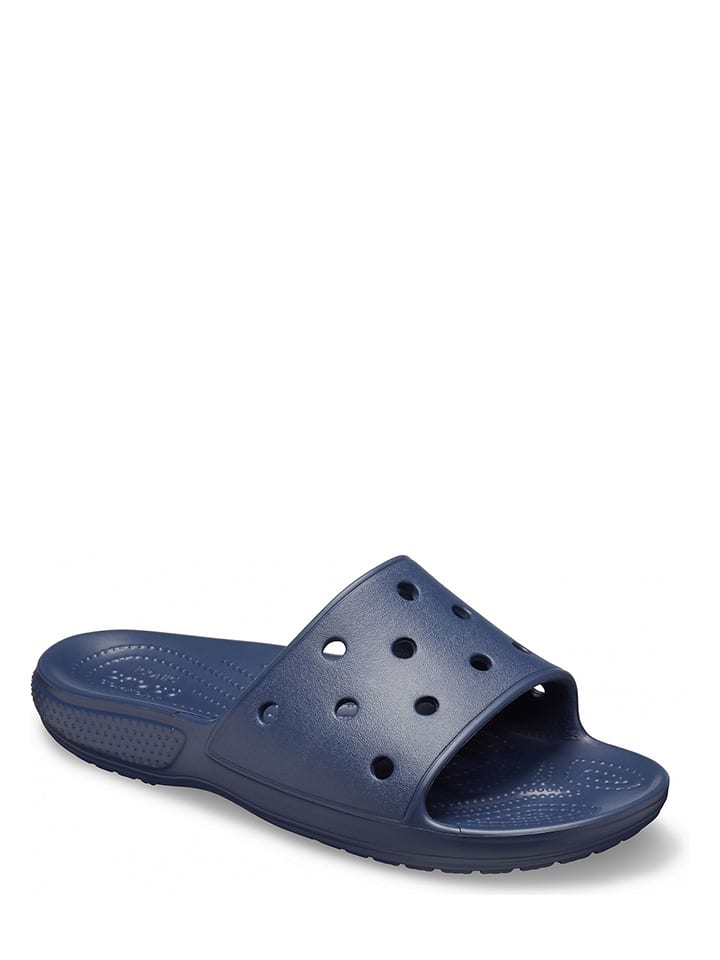 Crocs Klapki "Classic Slide" w kolorze granatowym rozmiar: 39/40